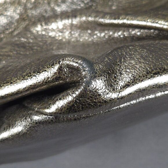 Coach Brooke Hobo Bag Metallic Gold Leather F17165 Slouchy Shoulder Purse Y2K - Picture 7 of 16